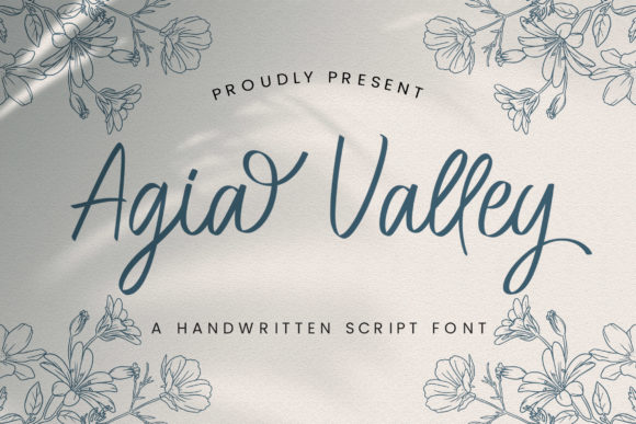 Agia Valley Font for Modern Marketing and Design