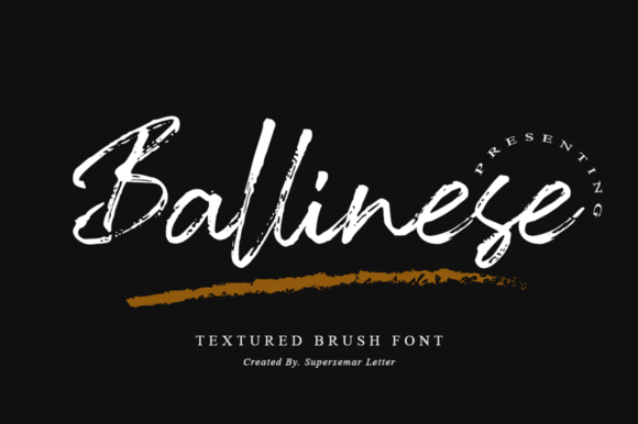Ballinese: A Trendy Font for Modern Branding