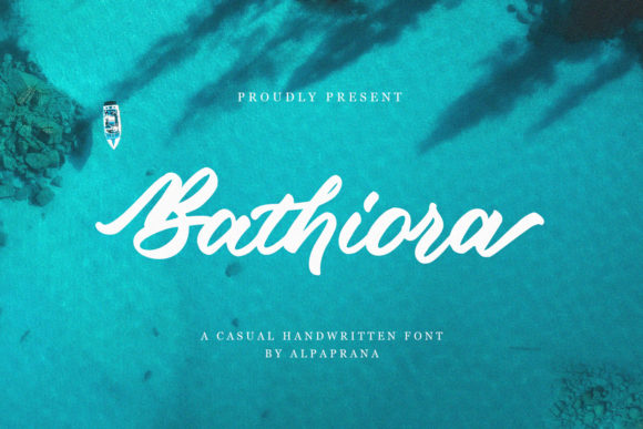Bathiora: A Handwritten Font with Personality