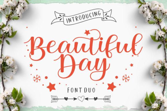 Beautiful Day: A Handwritten Font for Modern Editorial Design