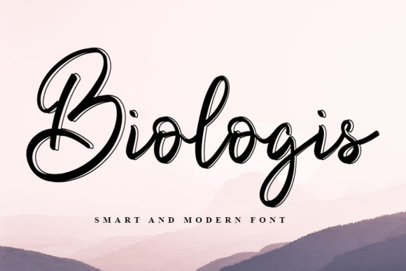Biologis: A Handwritten Font That Elevates Brand Design