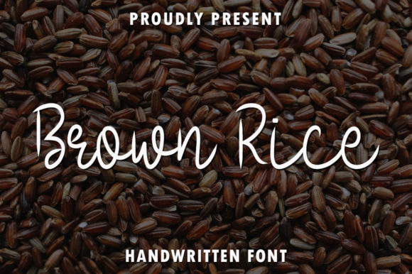 Brown Rice Font for a Calm Editorial Design