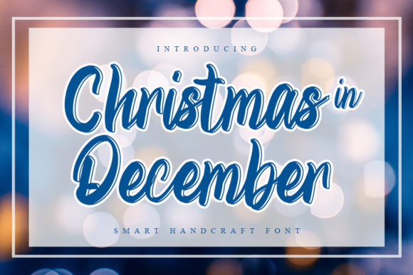 Christmas in December Font Review
