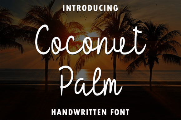 Coconut Palm Font for Web Design