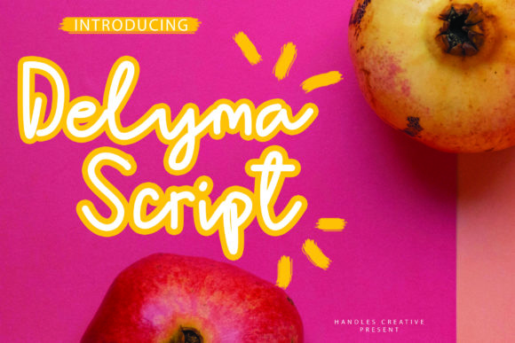 Delyma: A Timeless Script Font for Editorial Design