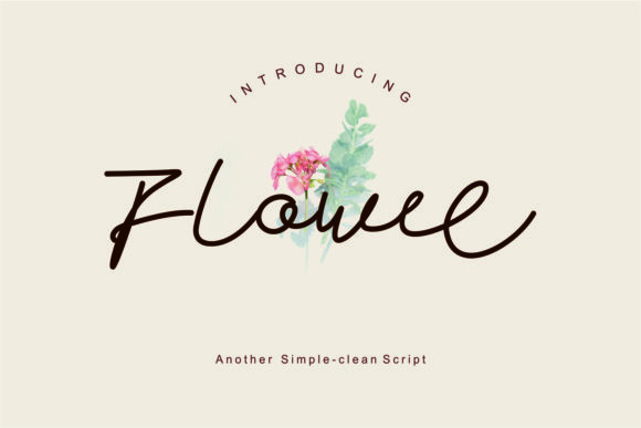 Flowee Script Font Review for Branding Projects