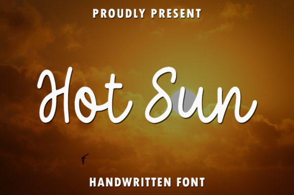 Hot Sun Script Font for Digital Marketing and Branding