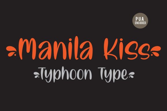 Manila Kiss Font for Web Design and Branding