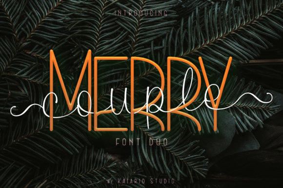 Merry Couple Font for Editorial and Design Projects