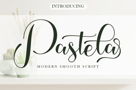 Pastela: A Modern Script Font for Branding and Design