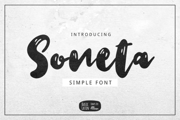 Soneta Font for Bold Brand Campaigns