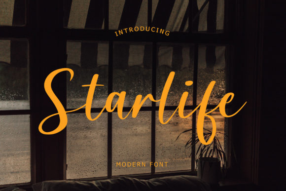 Starlife Font for Web Design