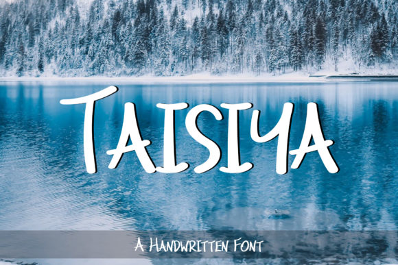 Taisiya: A Playful Handwritten Font for Creative Branding