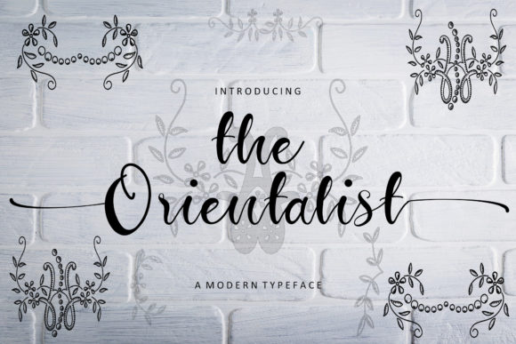 The Orientalist: A Font That Elevates Brand Identity