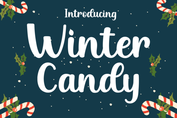 Winter Candy: A Script Font for Editorial Elegance