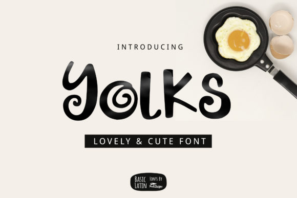 Yolks Font for Editorial Design and Content Creation